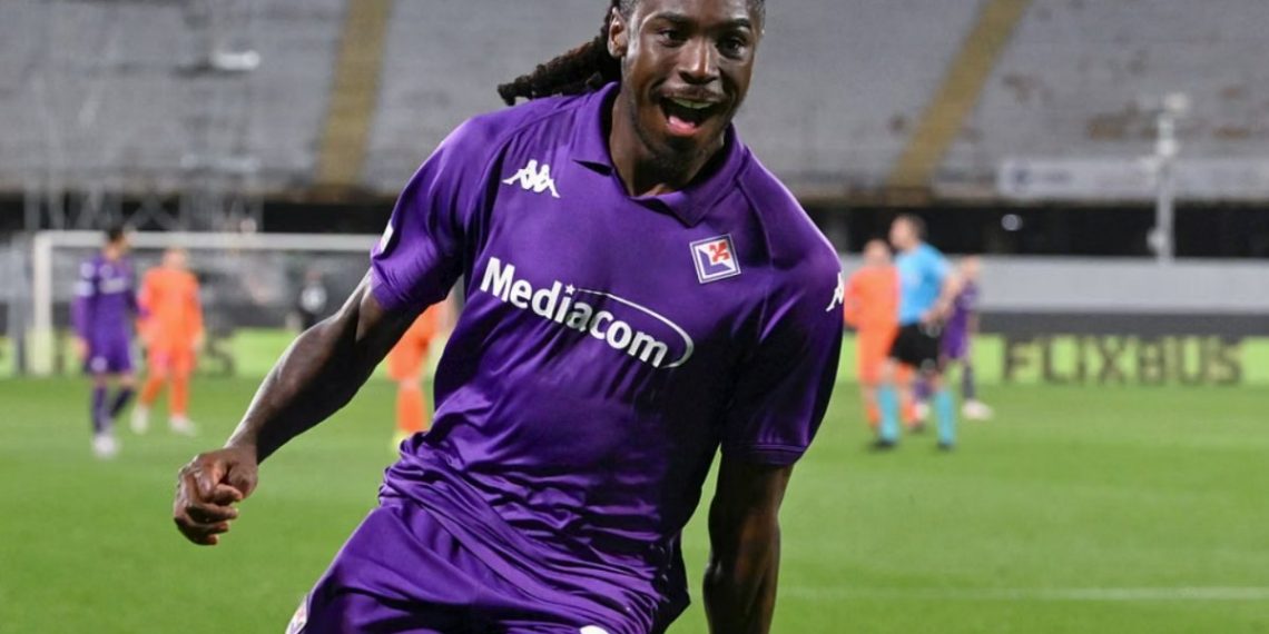 Moise Kean (Fonte sito ufficiale Fiorentina)