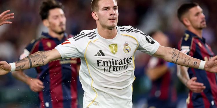 Franco Mastantuono (fonte sito ufficiale Real Madrid)