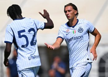 Iddrissou e Pio Esposito (fonte profilo X dell'Inter)