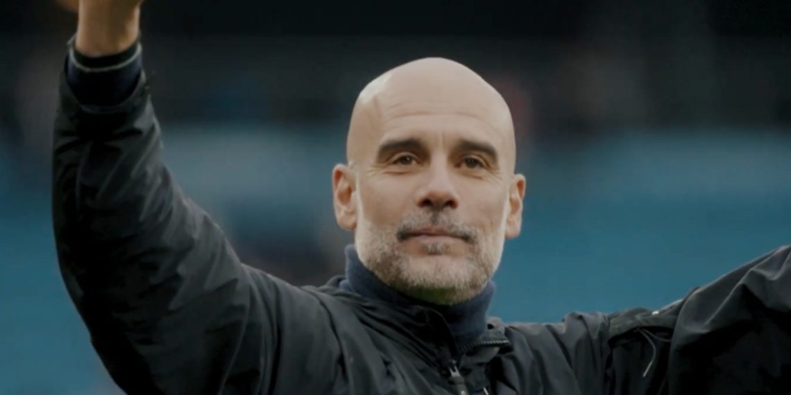 Pep Guardiola (fonte sito ufficiale del Manchester City)