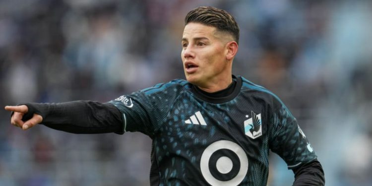 James Rodriguez (Fonte sito ufficiale Minnesota United)