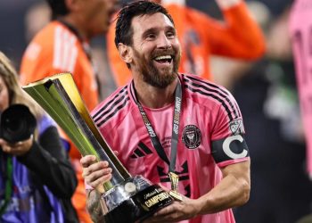 Messi con la Campeones Cup (Fonte sito ufficiale Inter Miami)