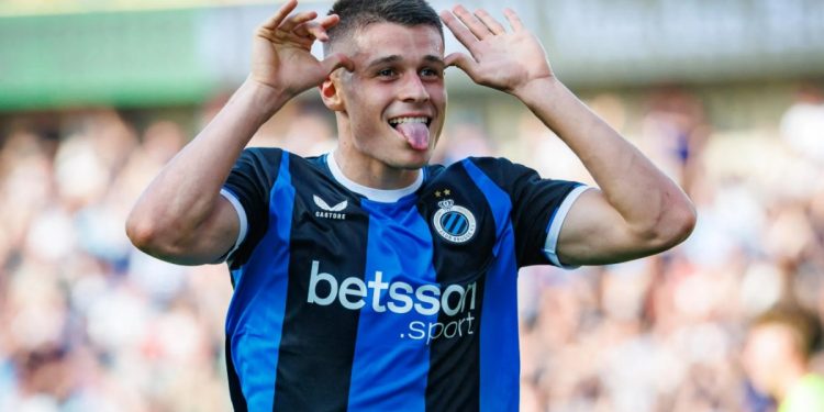 Nicolò Tresoldi (Fonte sito ufficiale Club Brugge)