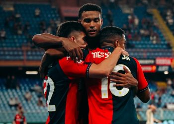 Vasquez, Marcandalli e Messias (fonte profilo X del Genoa)