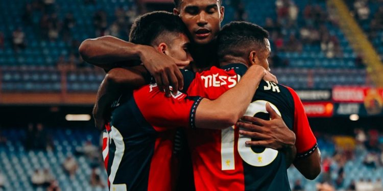 Vasquez, Marcandalli e Messias (fonte profilo X del Genoa)
