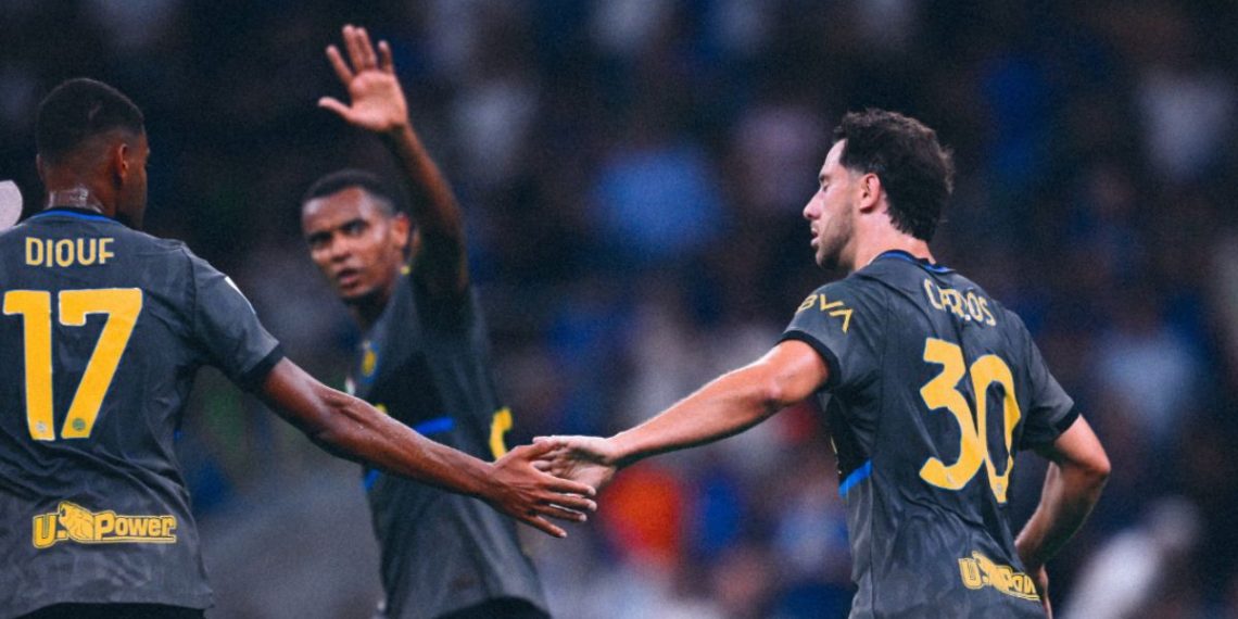 Diouf e Carlos Augusto (fonte profilo X dell'Inter)