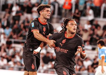 Christian Pulisic e Diego Moreira (fonte profilo X del Milan)