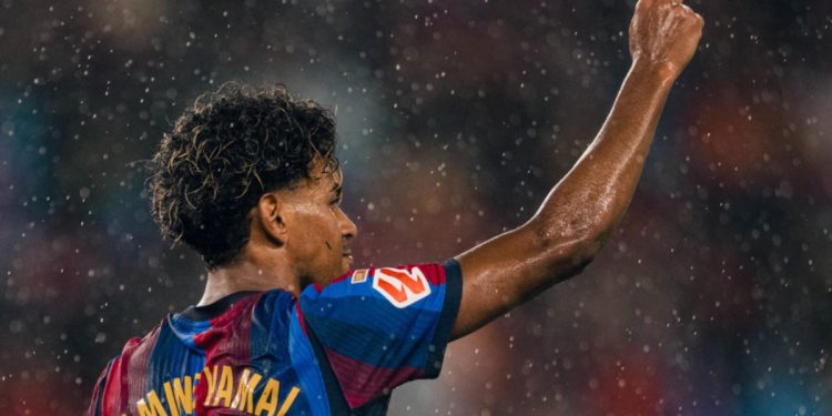 Lamine Yamal (fonte profilo X del Barcellona)
